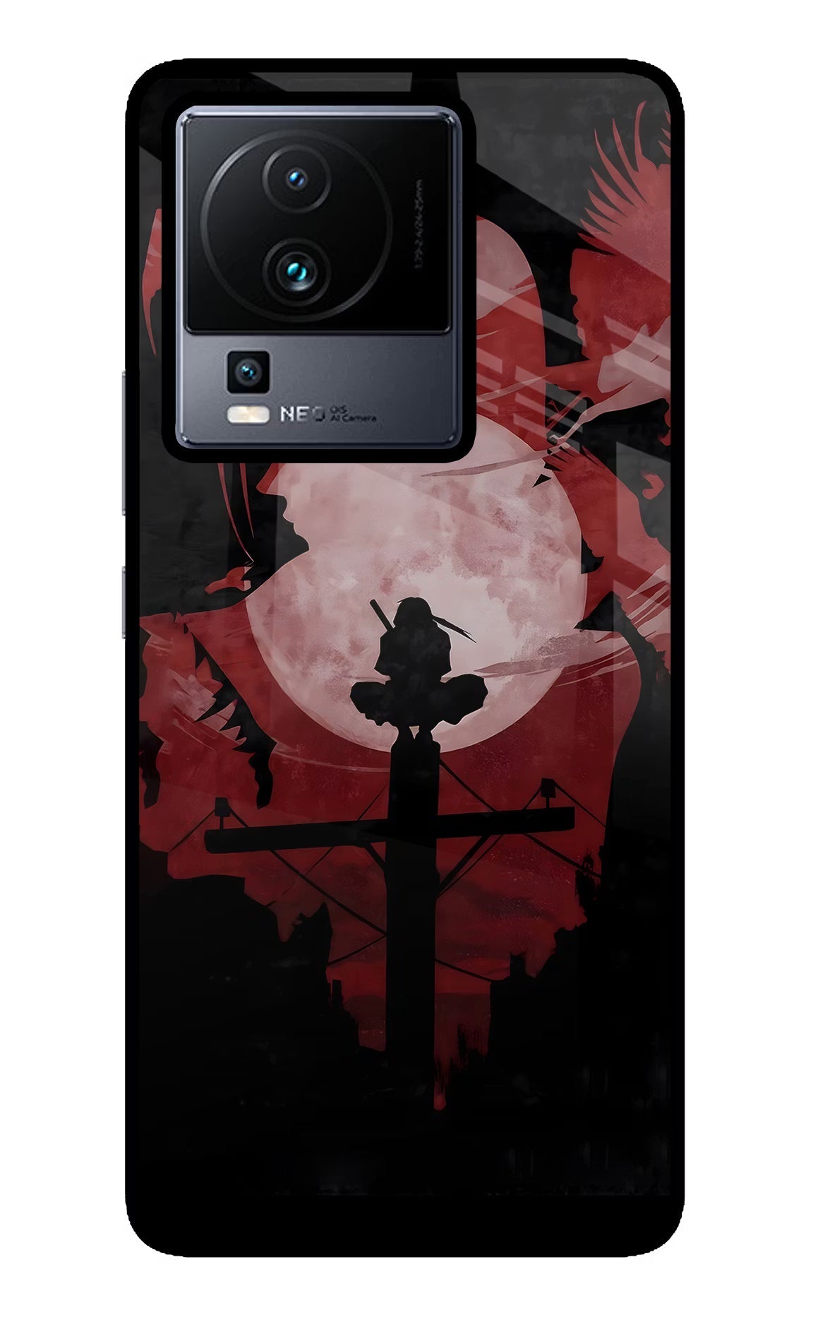 Naruto Anime iQOO Neo 7 Pro Back Cover Glass Case - Hello Swanky