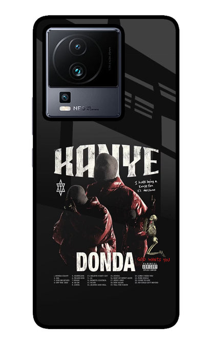 Donda Kanye West iQOO Neo 7 Pro Back Cover Glass Case - Hello Swanky