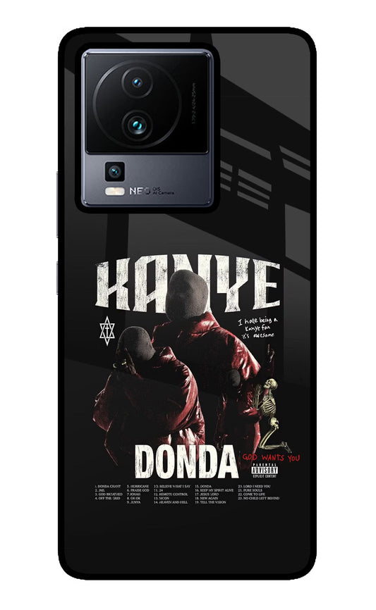 Donda Kanye West iQOO Neo 7 Pro Back Cover Glass Case - Hello Swanky