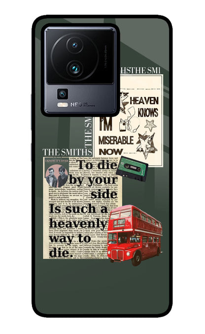 The Smiths iQOO Neo 7 Pro Back Cover Glass Case - Hello Swanky
