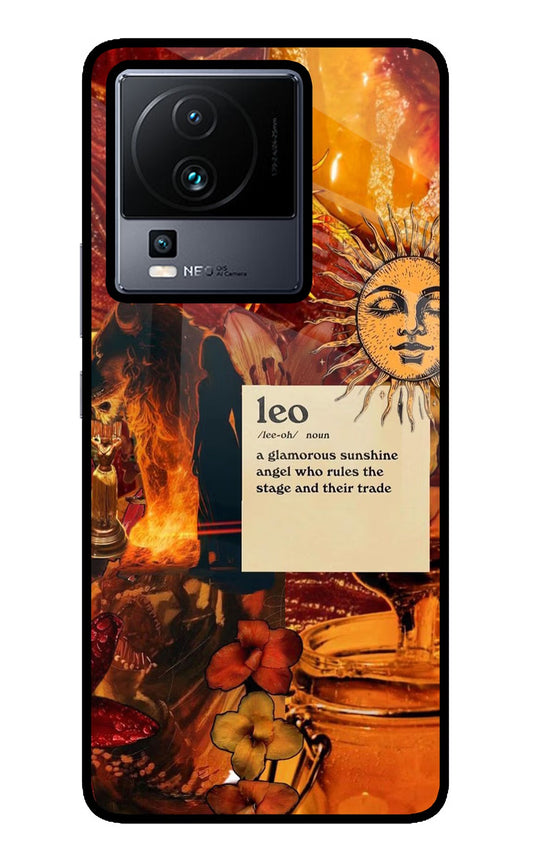 Leo Zodiac iQOO Neo 7 Pro Back Cover Glass Case - Hello Swanky