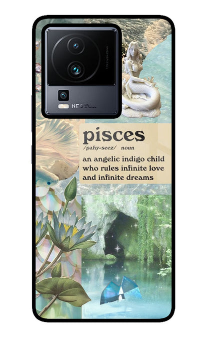 Pisces Zodiac iQOO Neo 7 Pro Back Cover Glass Case - Hello Swanky