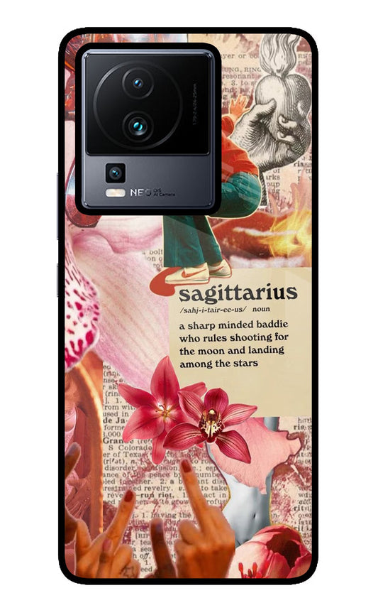Sagittarius Zodiac iQOO Neo 7 Pro Back Cover Glass Case - Hello Swanky