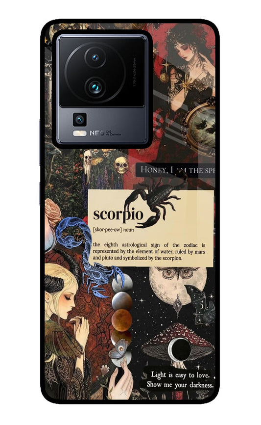 Scorpio Zodiac iQOO Neo 7 Pro Back Cover Glass Case - Hello Swanky