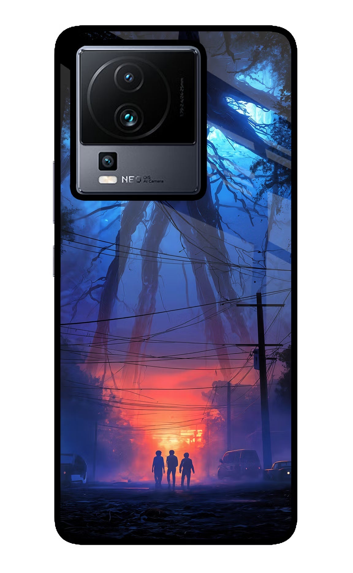 Ordinary Things Shadow iQOO Neo 7 Pro Back Cover Glass Case - Hello Swanky