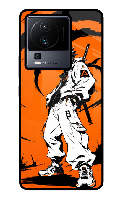 Street Samurai iQOO Neo 7 Pro Back Cover Glass Case - Hello Swanky