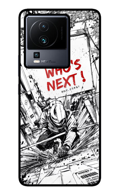 Who's Next iQOO Neo 7 Pro Back Cover Glass Case - Hello Swanky