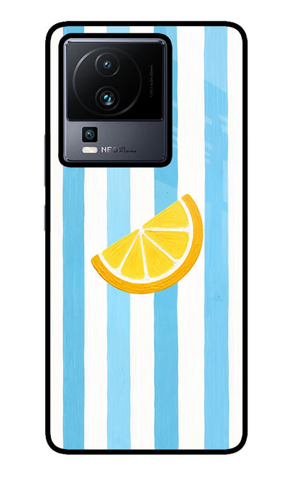 Summer Lemon iQOO Neo 7 Pro Back Cover Glass Case - Hello Swanky