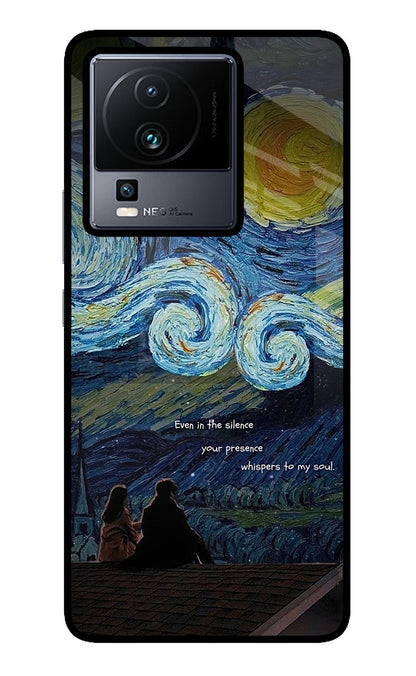 Softcore iQOO Neo 7 Pro Back Cover Glass Case - Hello Swanky