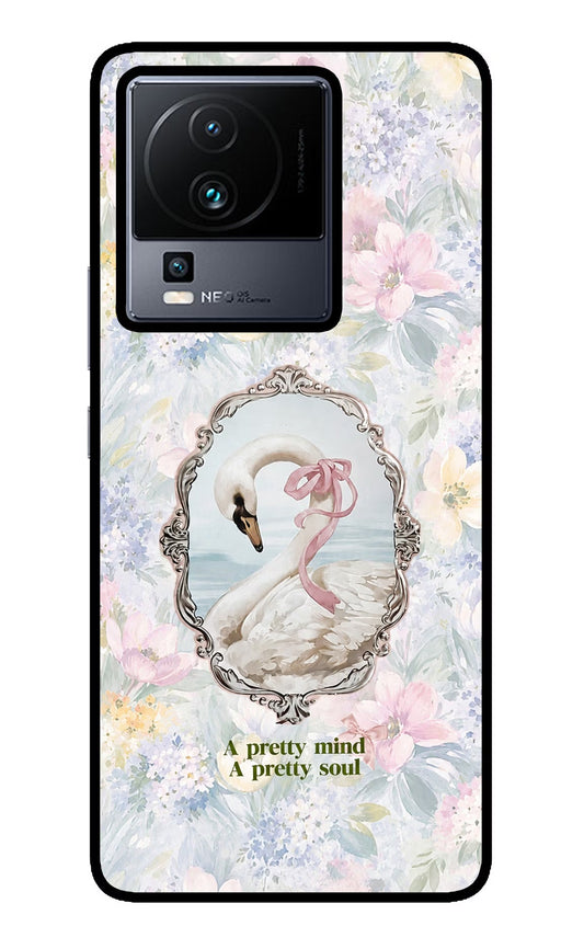 Pretty Mind Pretty Soul iQOO Neo 7 Pro Back Cover Glass Case - Hello Swanky