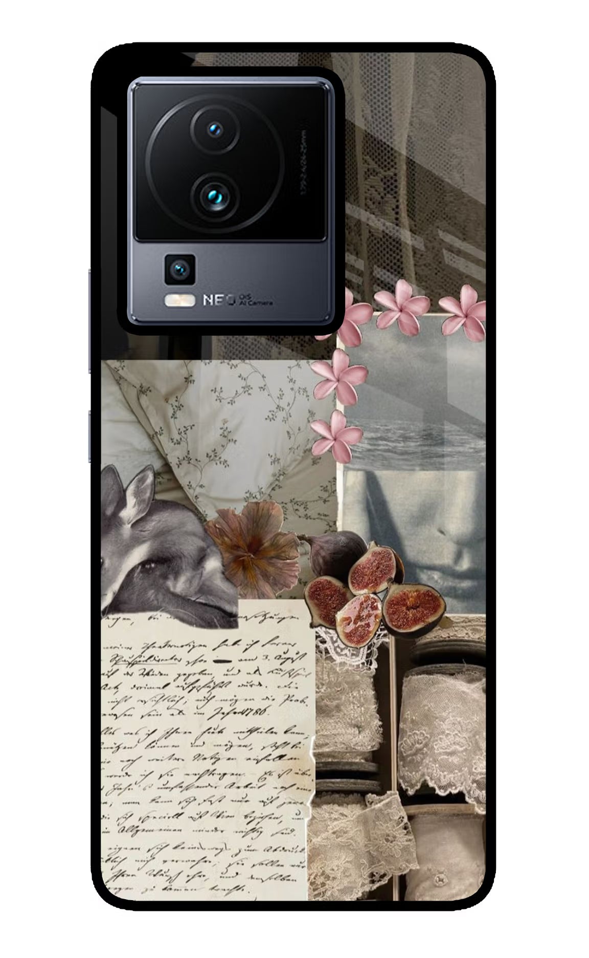 Midnight Sky iQOO Neo 7 Pro Back Cover Glass Case - Hello Swanky