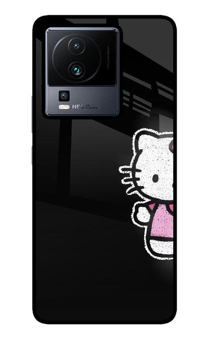 Kitty Charm iQOO Neo 7 Pro Back Cover Glass Case - Hello Swanky