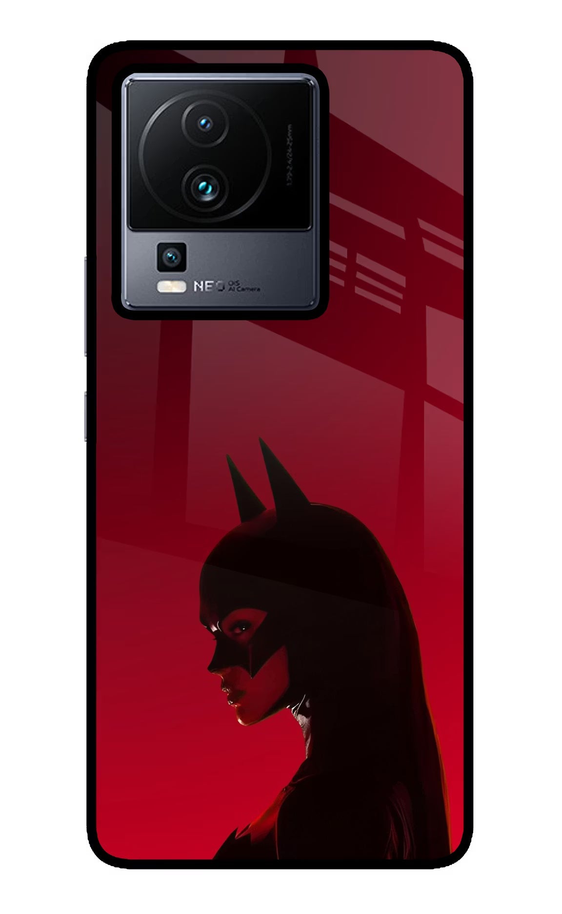Night Thief iQOO Neo 7 Pro Back Cover Glass Case - Hello Swanky