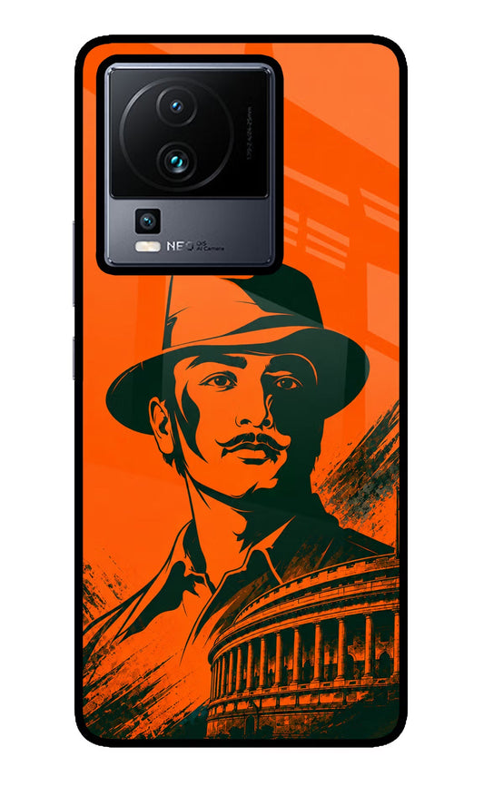Bhagat Singh Legacy iQOO Neo 7 Pro Back Cover Glass Case - Hello Swanky
