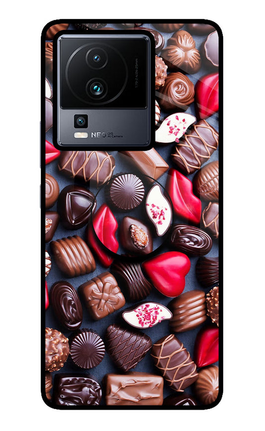 Chocolates iQOO Neo 7 Pro Back Cover Glass Case - Hello Swanky