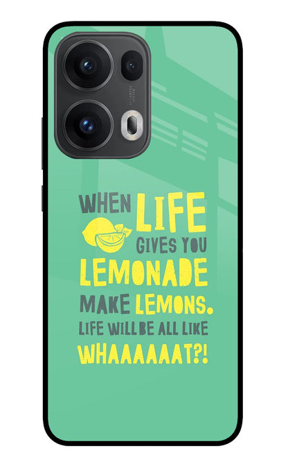 Quote Oppo Reno13 Pro 5G Back Cover