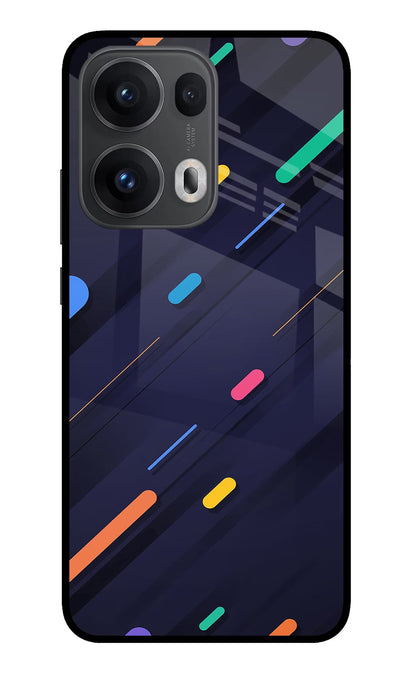 Abstract Design Oppo Reno13 Pro 5G Back Cover