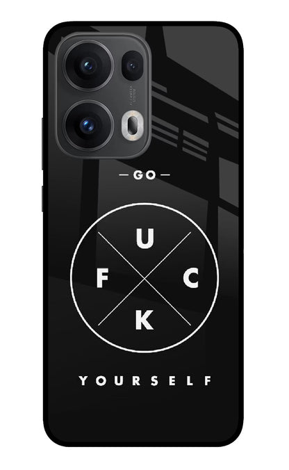 Go Fuck Yourself Oppo Reno13 Pro 5G Back Cover