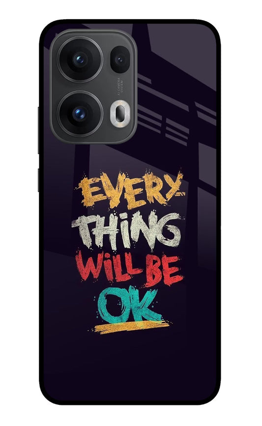 Everything Will Be Ok Oppo Reno13 Pro 5G Back Cover