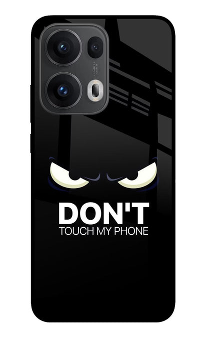 Don'T Touch My Phone Oppo Reno13 Pro 5G Back Cover