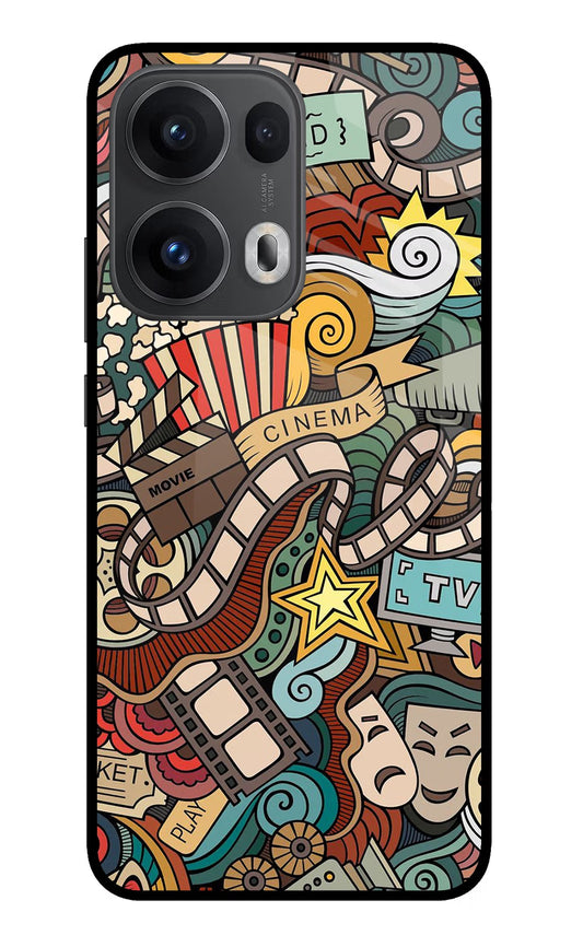 Cinema Abstract Oppo Reno13 Pro 5G Back Cover