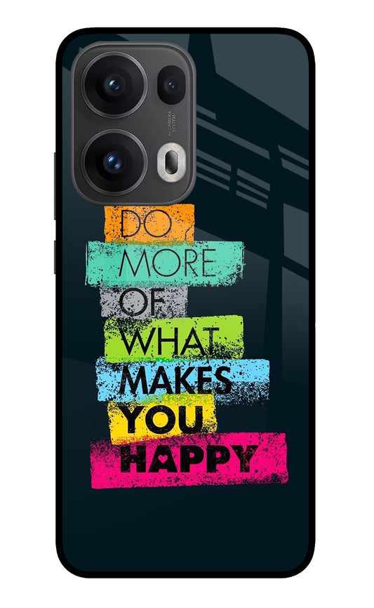 Do More Of What Makes You Happy Oppo Reno13 Pro 5G Back Cover