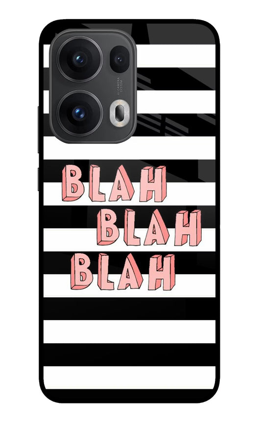 Blah Blah Blah Oppo Reno13 Pro 5G Back Cover