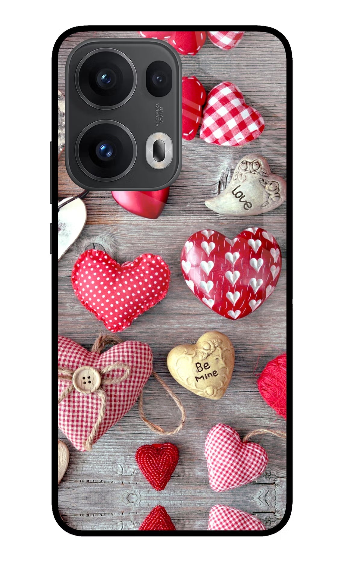 Love Wallpaper Oppo Reno13 Pro 5G Back Cover