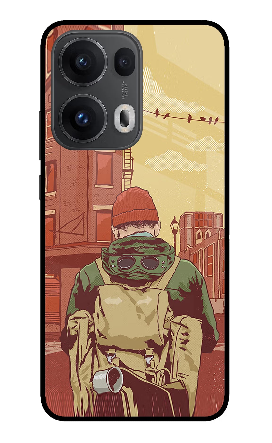 Adventurous Oppo Reno13 Pro 5G Glass Case