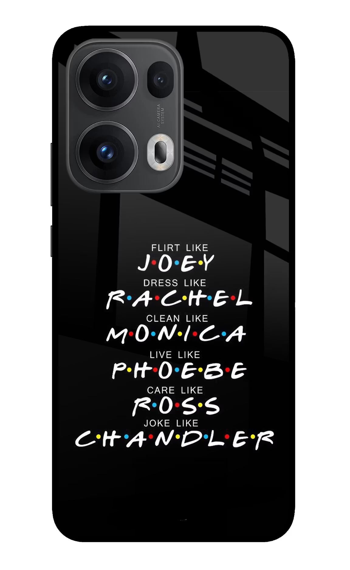 FRIENDS Character Oppo Reno13 Pro 5G Back Cover