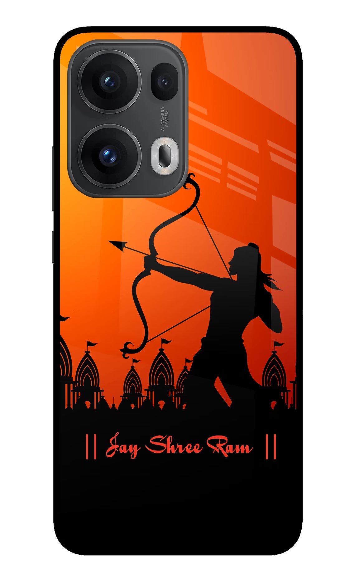 Lord Ram - 4 Oppo Reno13 Pro 5G Glass Case