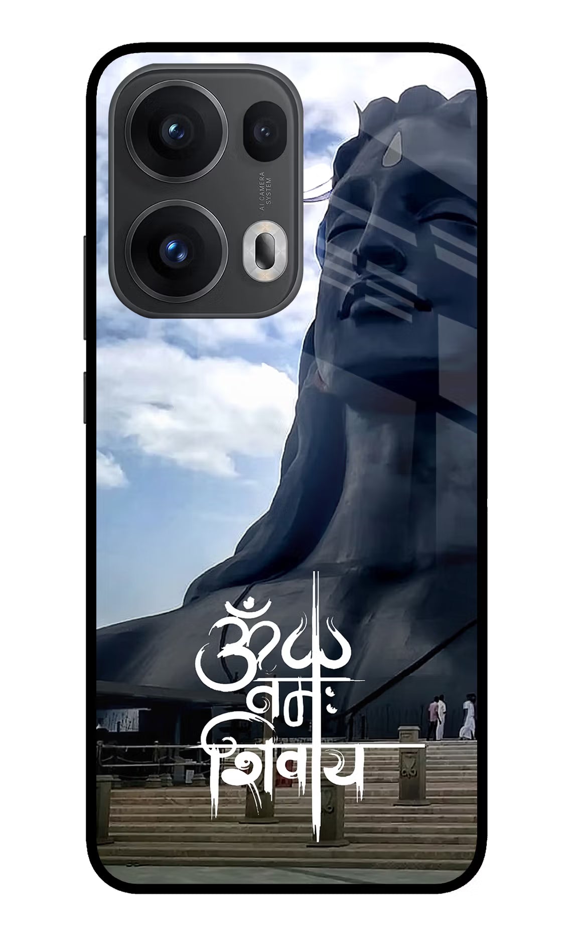 Om Namah Shivay Oppo Reno13 Pro 5G Glass Case