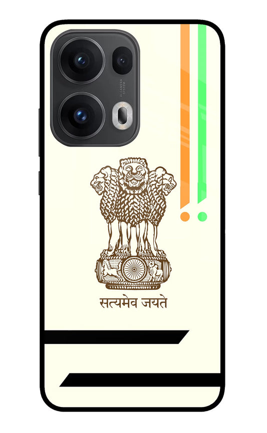 Satyamev Jayate Brown Logo Oppo Reno13 Pro 5G Back Cover