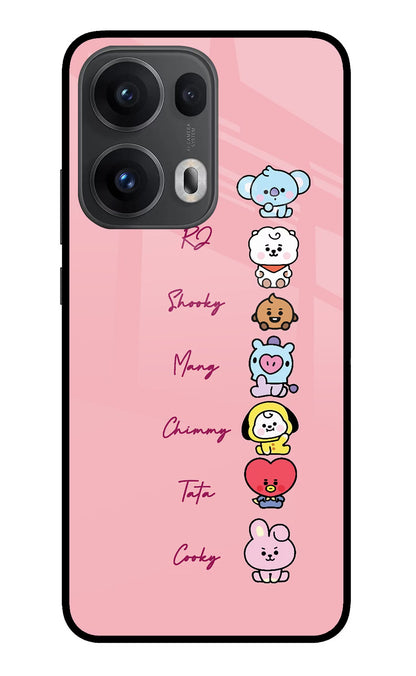 BTS names Oppo Reno13 Pro 5G Back Cover