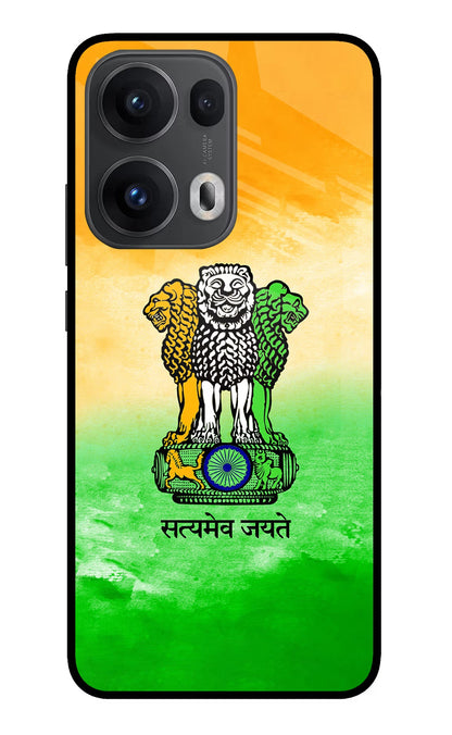 Satyamev Jayate Flag Oppo Reno13 Pro 5G Back Cover
