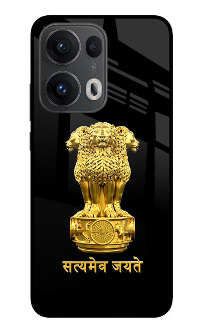 Satyamev Jayate Golden Oppo Reno13 Pro 5G Back Cover