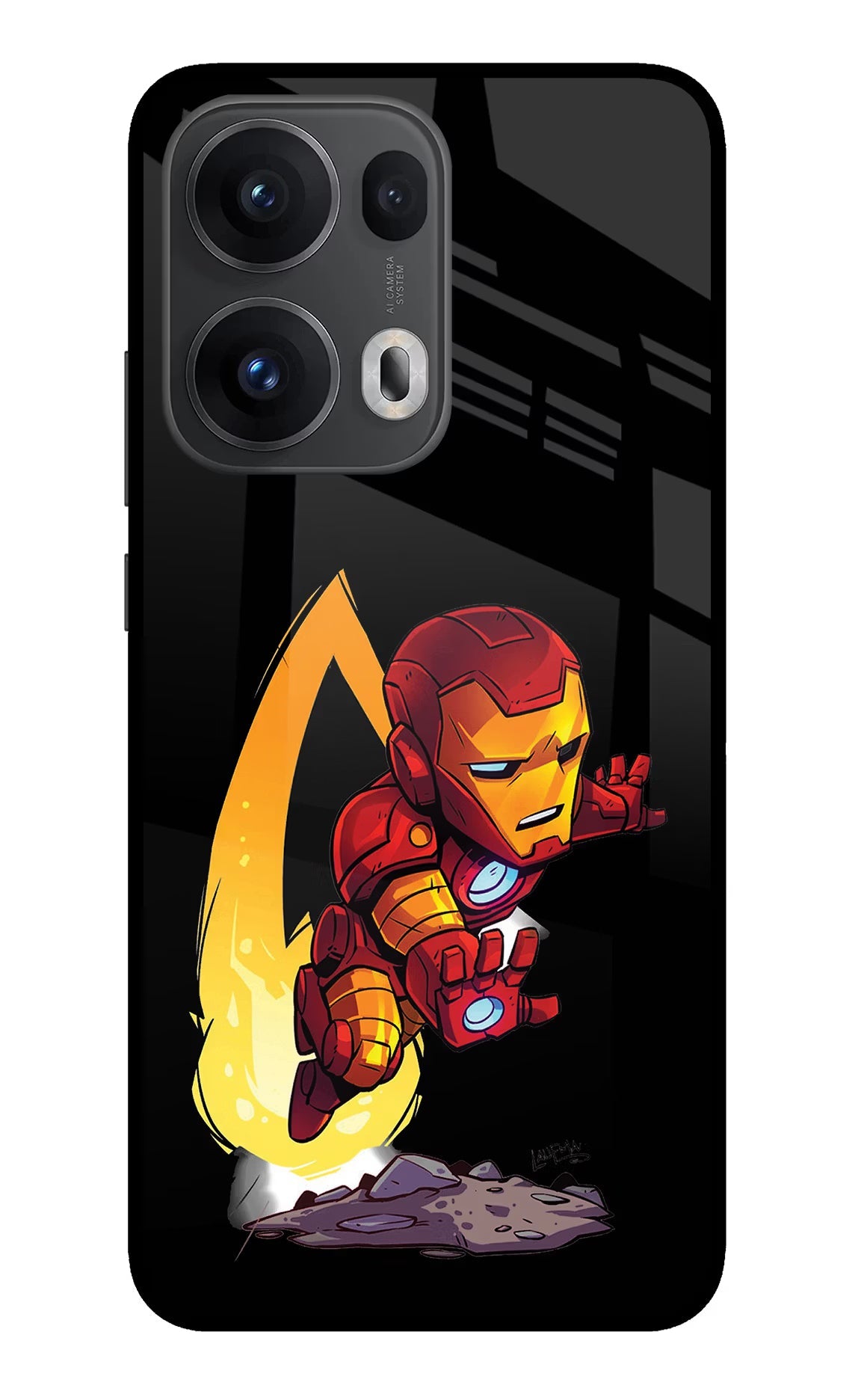 IronMan Oppo Reno13 Pro 5G Glass Case