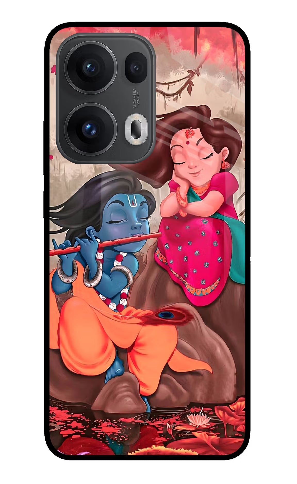 Radhe Krishna Oppo Reno13 Pro 5G Back Cover
