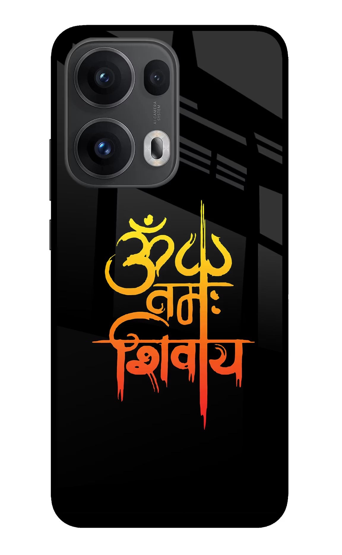 Om Namah Shivay Oppo Reno13 Pro 5G Glass Case
