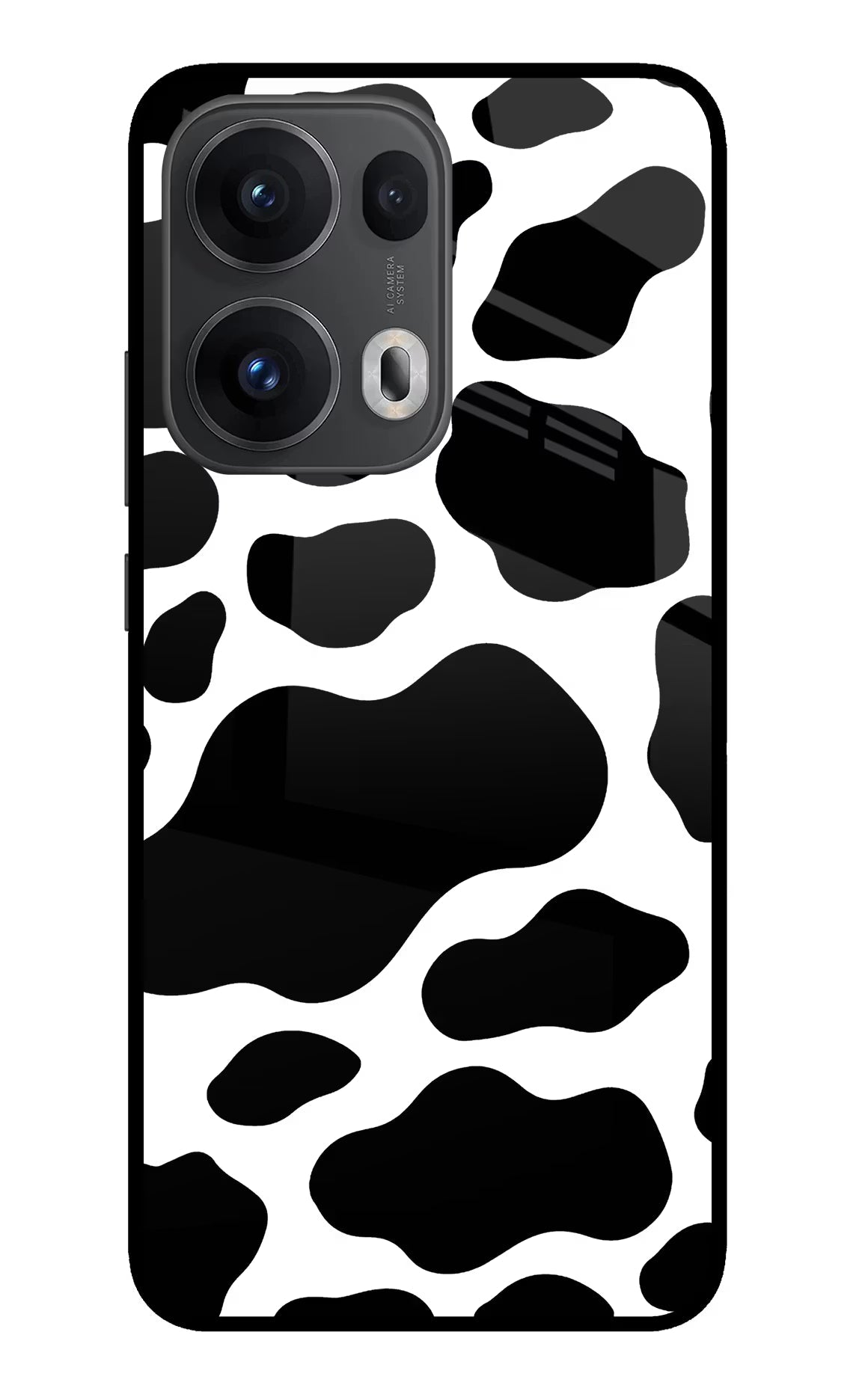 Cow Spots Oppo Reno13 Pro 5G Glass Case
