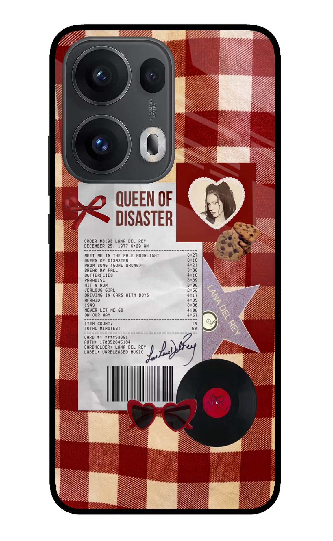 Queen of Disaster Oppo Reno13 Pro 5G Glass Case