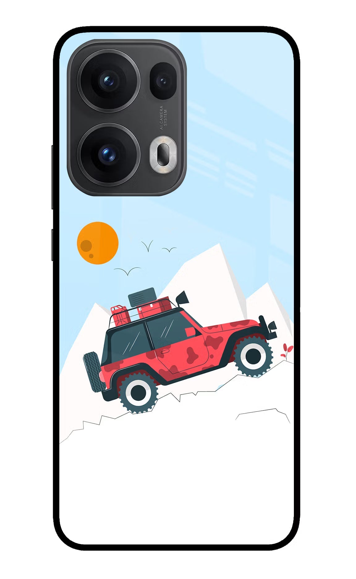Mountain Trail Beast Oppo Reno13 Pro 5G Glass Case