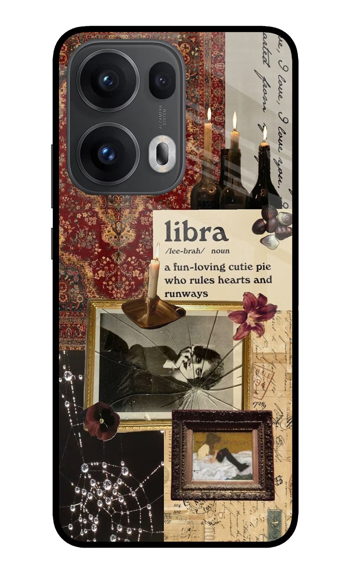 Libra Zodiac Oppo Reno13 Pro 5G Glass Case