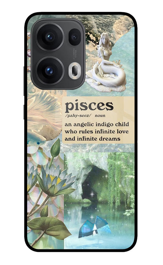 Pisces Zodiac Oppo Reno13 Pro 5G Glass Case