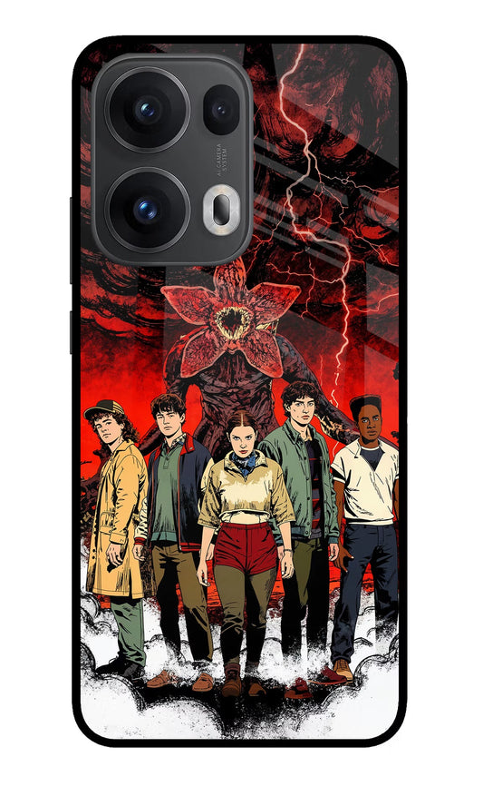 Ordinary Things Characters Oppo Reno13 Pro 5G Glass Case