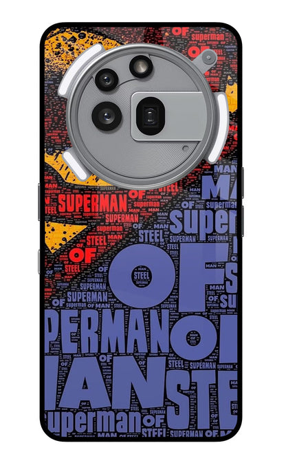 Superman Nothing Phone 3a Pro Back Cover