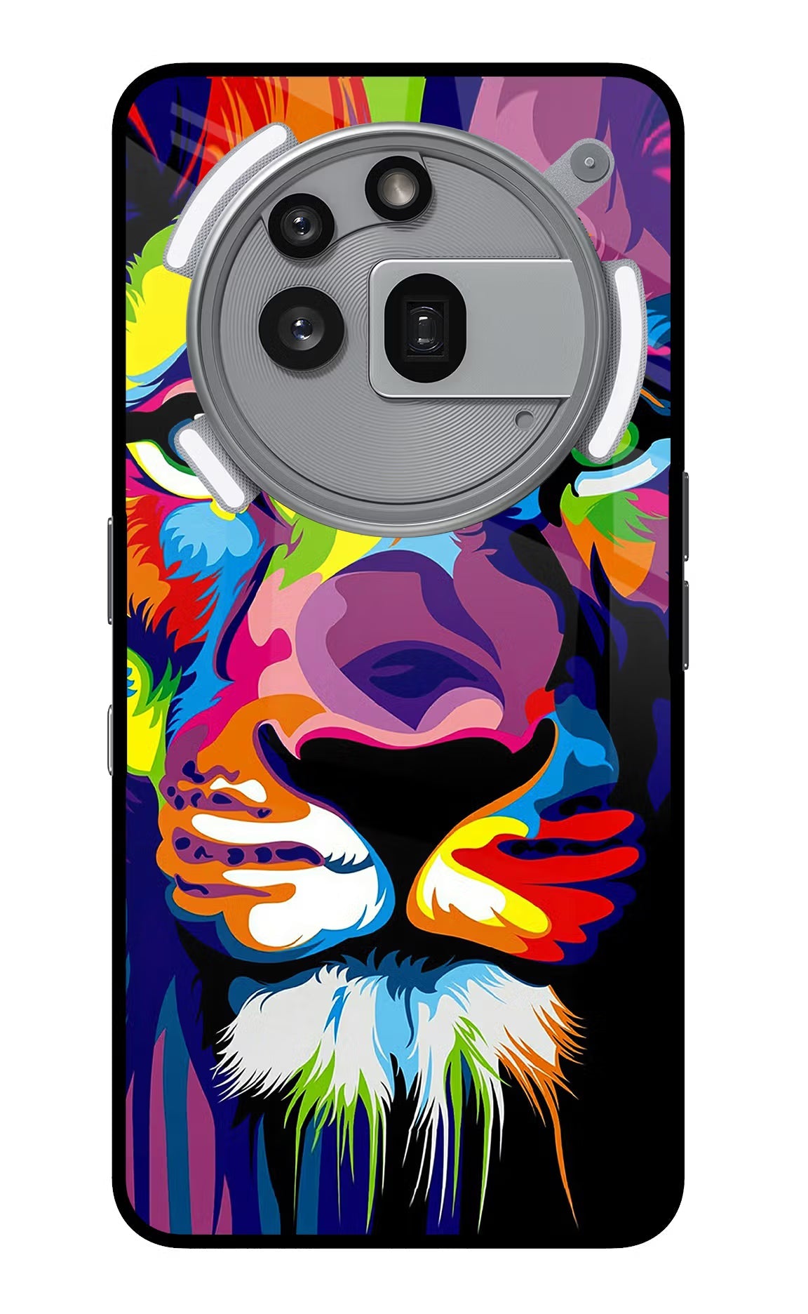 Lion Nothing Phone 3a Pro Glass Case