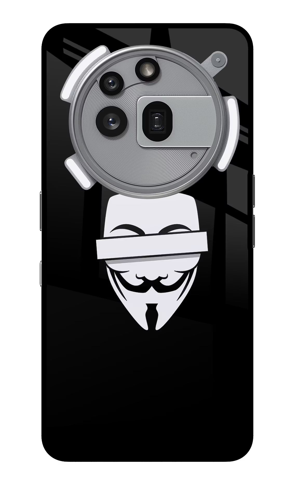 Anonymous Face Nothing Phone 3a Pro Glass Case
