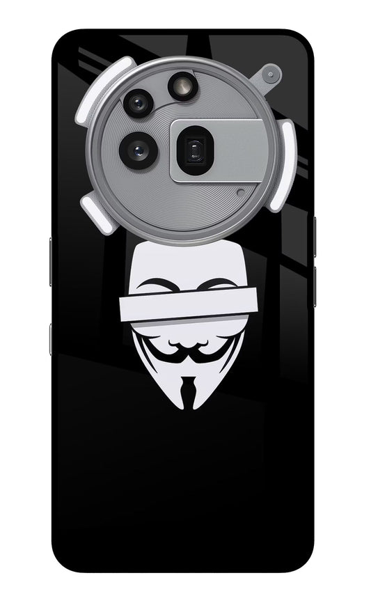 Anonymous Face Nothing Phone 3a Pro Glass Case