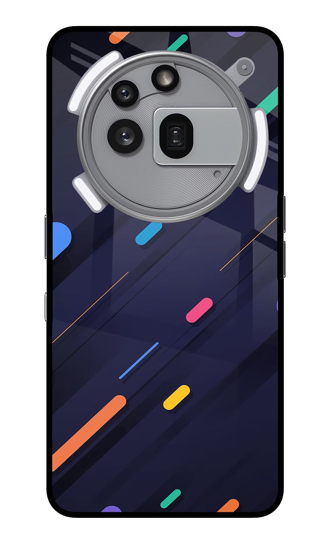 Abstract Design Nothing Phone 3a Pro Glass Case